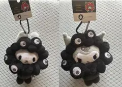 ミャクミャクなりきりぬいぐるみ(BC)ブラック　マイメロディ　クロミ　黒ミャク
