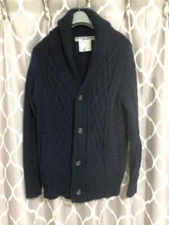 KATHARINE HAMNETT ケーブルニットカーディガン M