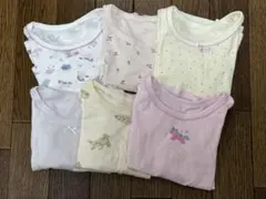 長袖肌着　６枚セット