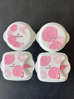 marie claire 電子レンジ容器4個セット