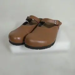 BIRKENSTOCK サボ クロッグサンダル ブラウン 240 - メルカリ