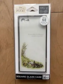 新品未使用 プーさん ディズニー スクエア iPhone SE/8/7のサムネイル