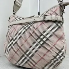 極美品✨ バーバリーブルーレーベル ショルダーバッグ ノバチェック 2way
