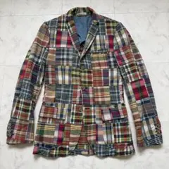 ◆FICCE(フィッチェ) ヨシユキコニシ パッチワーク装飾ジャケット / 美品 ◇FICCE(フィッチェ) ヨシユキコニシ パッチワーク装飾ジャケット / 美