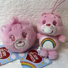 ケアベア ちびでかマスコット　フェイスマスコット