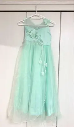 ミントグリーンドレス フォーマル発表会140㎝