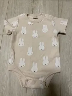 プティマイン　ミッフィー　ロンパース　ピンク