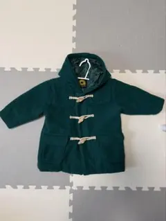 Moujonjon グリーンダッフルコート 90