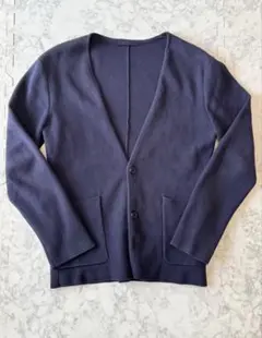 【美品】LACOSTE ミラノリブカーディガン