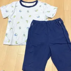 ユニクロ　ワニ　パジャマ　90サイズ ぐらい　半袖　ズボン　tシャツ