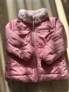 【値下げしました！】klädskap 中綿コート サイズ90 ピンク