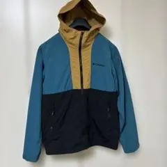 Columbia ダークグリーンチェック マウンテンパーカー - メルカリ