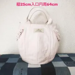♦️259デニムリメイクバッグ　★バルーンバッグ　★中サイズ　★フリル