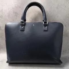 MONTBLANC ビジネスバッグ ドキュメントケース レザー ロゴ MONTBLANC（モンブラン） ビジネスバッグ レザー ブラック ブリーフ