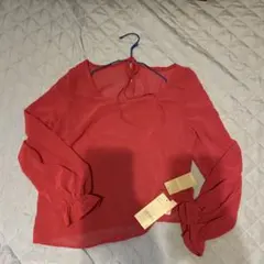 CECIL Mc BEE（セシルマクビー）　未使用　タグ付き　長袖　シアーシャツ