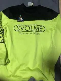 値下げSVOLME スボルメサッカー 長袖シャツ L 蛍光イエロー