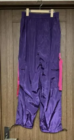 パープル ピンクライン カーゴパンツのサムネイル