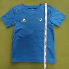 adidas サッカーシャツ 130 ブルー