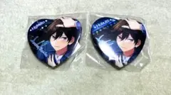 あんスタ あんさんぶるスターズ 氷鷹北斗 中国 宝石心晴 ハート缶バッジ