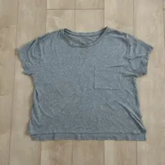 Tシャツ　グレー　フリーズマート　レディース　半袖　サイズフリーのサムネイル