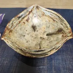 未使用 山上憲一 粉引 魚文 輪花鉢 料亭 中鉢〜大鉢 二客揃 鉢 作家物 未使用 山上憲一 粉引 魚文 輪花鉢 料亭 中鉢〜大鉢 二客揃 鉢 作家物