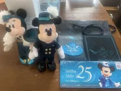 東京ディズニーシー 25周年 ジュビリーガラ ぬいぐるみバッジ
