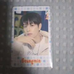 Stray Kids スキズ　スンミン　サウナ　トレカ　公式