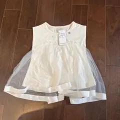 petitmain レース付きトップス110センチ