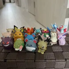 ポケモン 指人形 17体 まとめ売り ソフビ　レトロ
