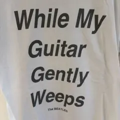 The Beatles While My Guitar Tシャツ L - メルカリ