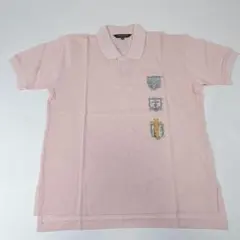 良品 PERLAVORO ペルラヴォーロ ポロシャツ アニマル 刺繍 綿 L