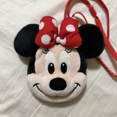 ディズニーランド ミニーちゃん パスケース ポシェット