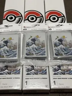 WCS 2023 GREAT WAVE プレイマット　デッキシールド　3セット