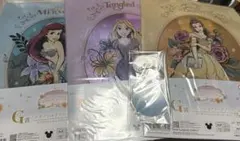 一番くじディズニープリンセスクリアファイルセットおまけ付き