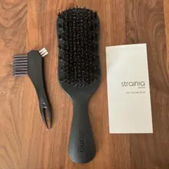 strania Care Straight Brush ブラック　ストレーニア