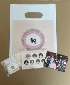 なにわ男子 HARD WORK 絆創膏 アクリルチャーム ショッパー トレカ