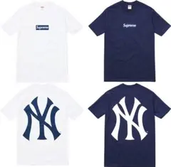 Supreme NewYork Yankees Box Logo Tee S