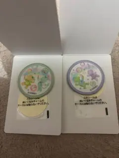 ダッフィー＆フレンズ20周年カラフルハピネス　ワッペン　2種セット