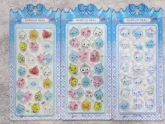 しずくちゃん、あわわちゃんアクリルシール