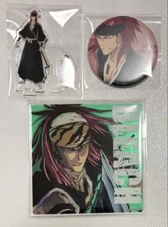 BLEACH WORLD 凱旋　アクスタ　マット缶バッジ　アクコ　阿散井恋次