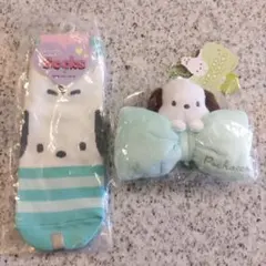 Sanrio ポチャッコ マスコット＆ソックスセット