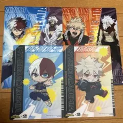 くら寿司×ヒロアカコラボ　クリアファイル、下敷き