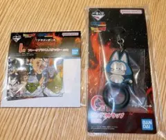 一番くじ ドラゴンボール フレークプリズムステッカー　リングストラップ