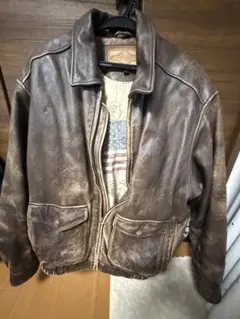 レザージャケット ブラウン ビンテージ