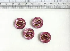 ボタン　ピンク　値下げ