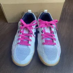 Mizuno 卓球シューズ ホワイト/ピンク