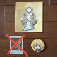 進撃の巨人　アルミン　アニメイト　ちびっこ調査兵団2点