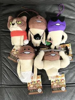 ス*)様 おさわり探偵 なめこ栽培キット なめこファミリーマスコット 全5種セッ