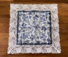 レースハンカチ 大判 ルドルフバレンチノ