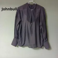 Johnbull 刺繍付きプルオーバーブラウス　微光沢　美品のサムネイル